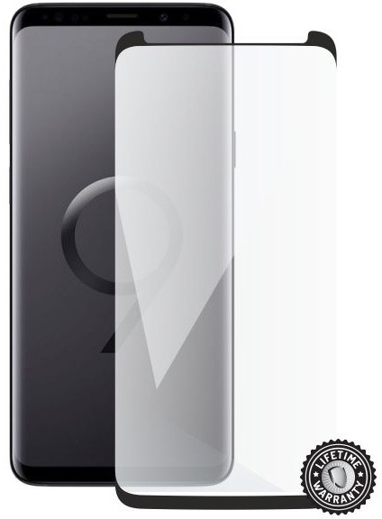 [OUTLET] Xham mbrojtës Screenshield për SAMSUNG G965 Galaxy S9 Plus, e zezë				