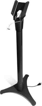 Qendrim dyshemeje Maclocks Adjustable Height, montim VESA, kënd 45°, i zi
