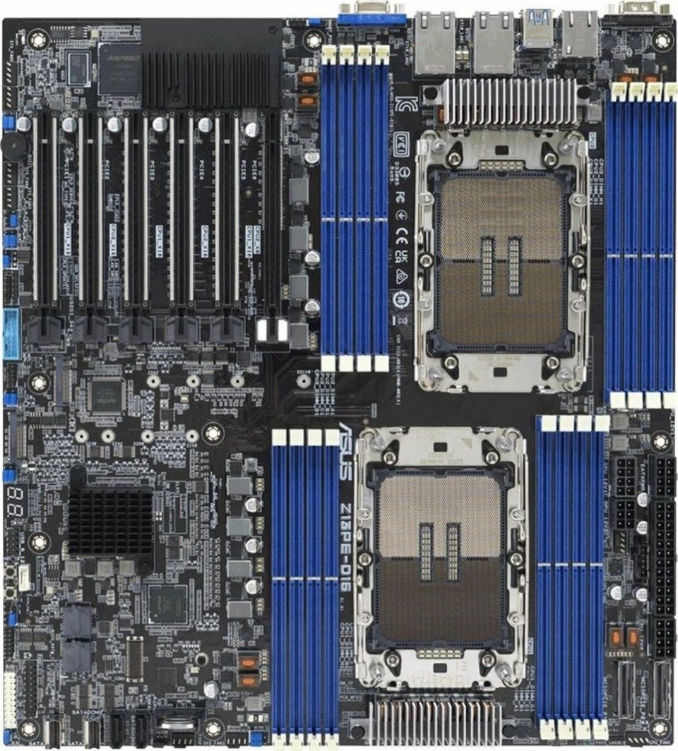 Pllakë amë për server Asus Z13PE-D16 (90SB0CA0-M0UAY1), Intel C741, Socket 4677, 16 slota, ATX