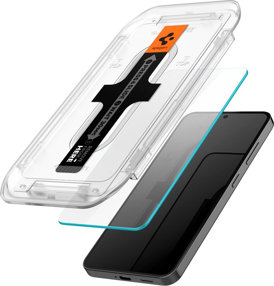 Xham mbrojtës Spigen Glas tR EZ Fit HD, Samsung Galaxy S24 Plus, 2 copë, transparent