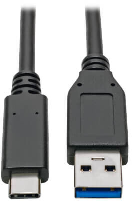 PremiumCord USB-C кабел за полнење - USB 3.0 A / 1m