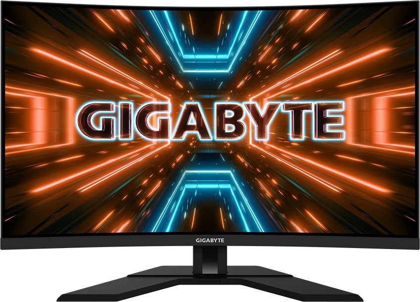 Монитор GIGABYTE M32UC, 31.5”, 4K, закривен, црн