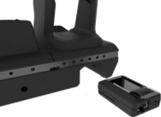 Adapter Zebra MOD-MT2-EU1-01, USB në Ethernet, i zi
