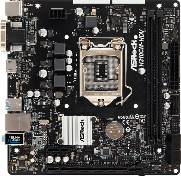 [OUTLET] Pllakë amë ASRock H310CM-HDV, Intel H310