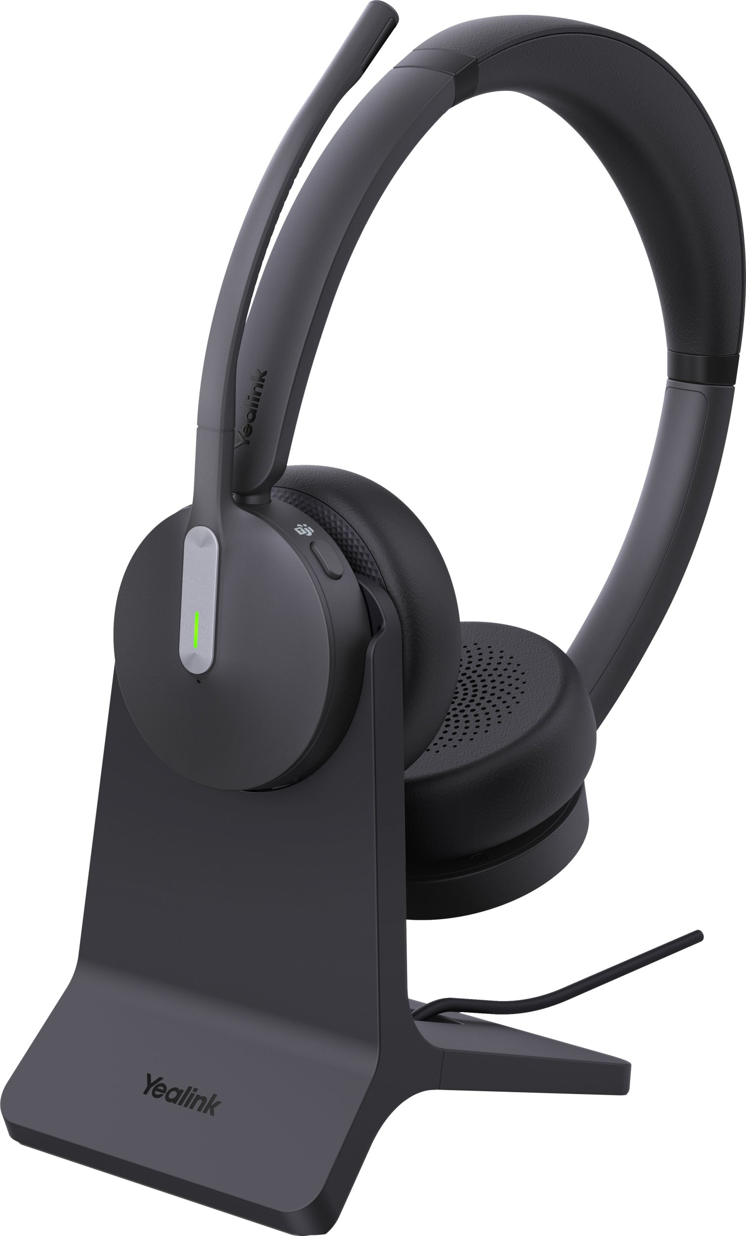 Kufje Bluetooth Yealink BH70 Dual Teams, me qëndrim karikues, USB A, të zeza