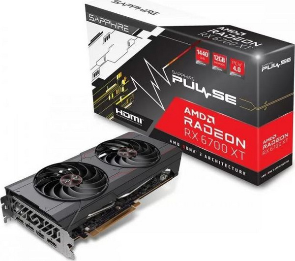 Kartë grafike Sapphire, Radeon RX 6700 XT, 12GB RAM, 2615 MHz, 260 mm