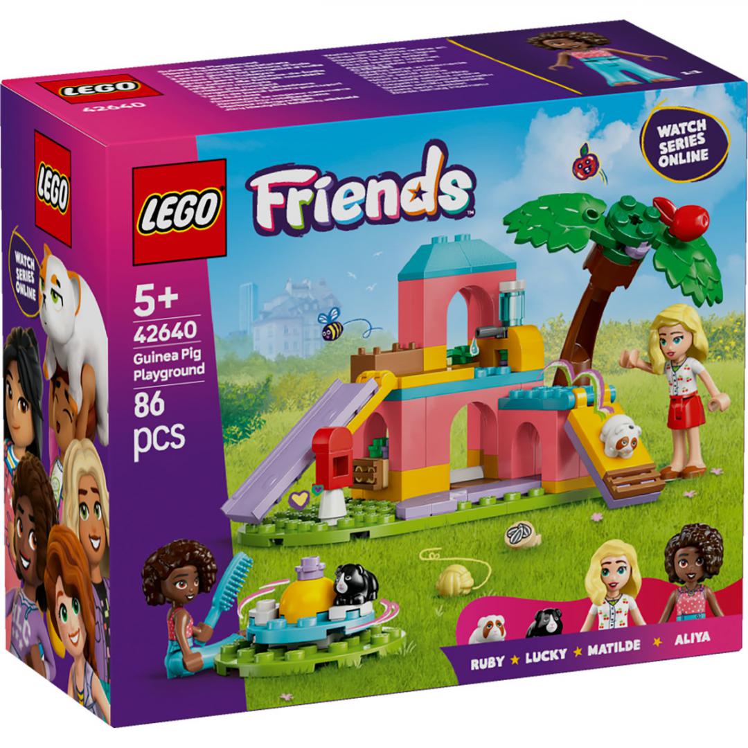Set lodër LEGO Guinea Pig Playground, ndërtim kreativ, për fëmijë