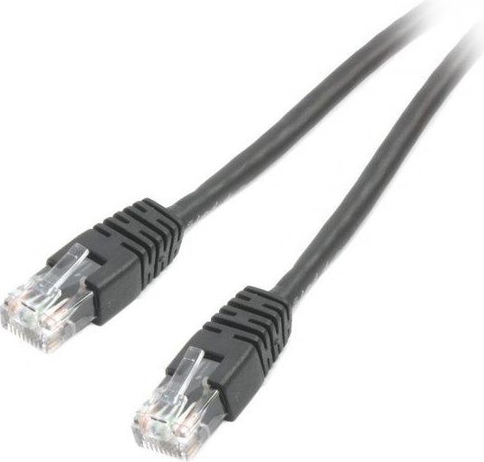 Gembird RJ-45/RJ-45 кабел (PP6U-2M/BK), кат. 6, U/UTP, 2m, црна