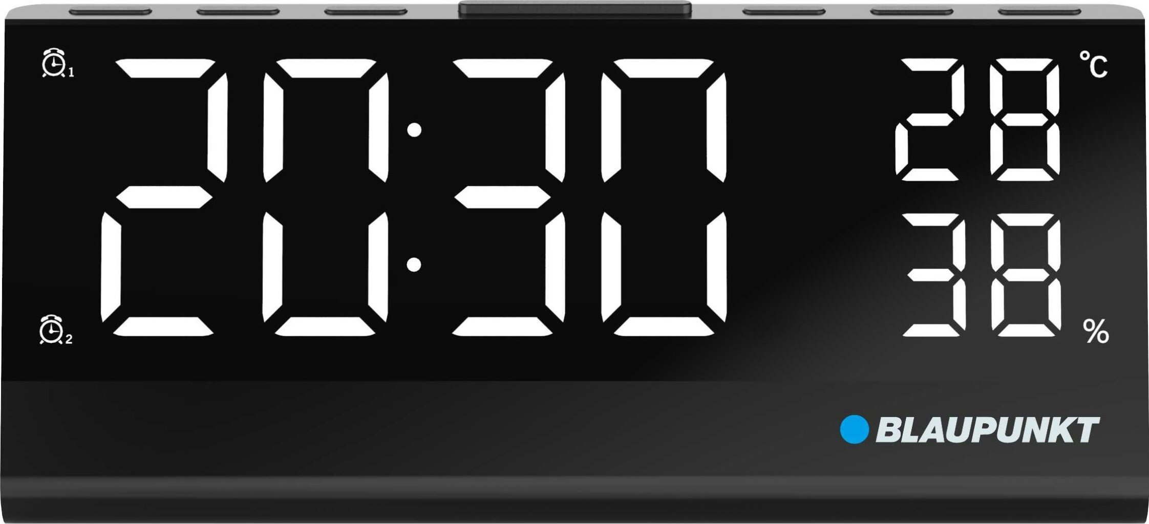 Radio ora Blaupunkt CR10ALU, ekran LCD, FM, argjend