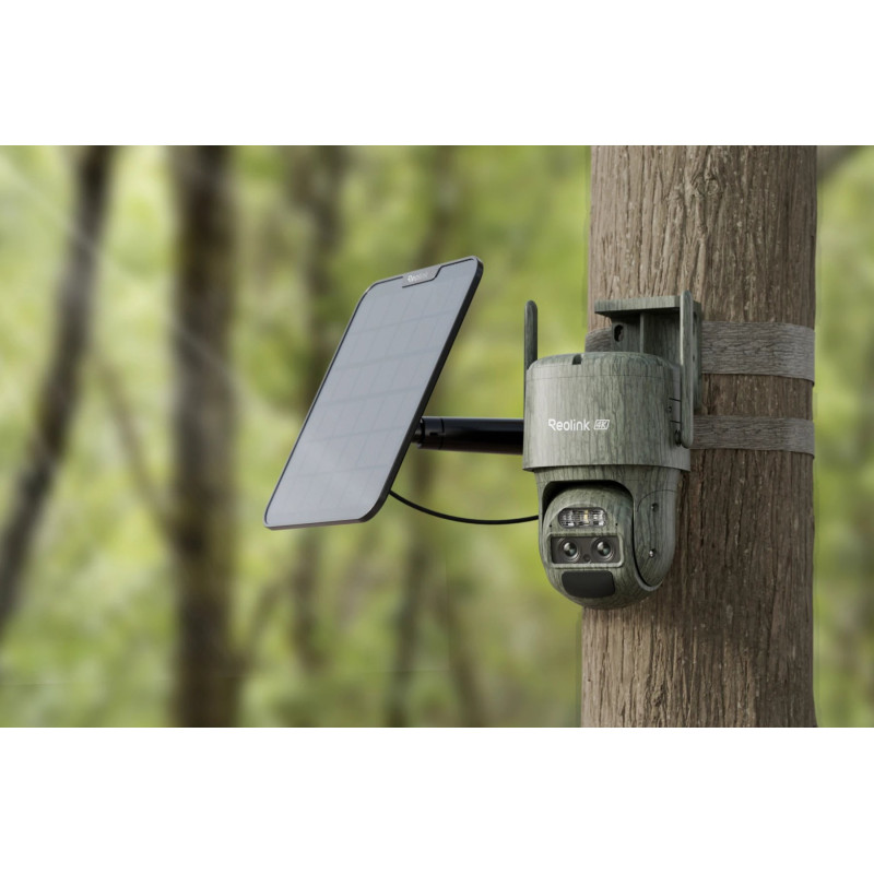 Kamerë sigurie Reolink TrackMix LTE C Ranger G770 C, 8MP 4K, 4G LTE me panel diellor, e bardhë