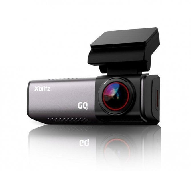 Kamerë për veturë Xblitz GO3, UHD 4K, GPS dhe Wi Fi, e zezë