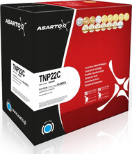 Toner Asarto AS-LM22CN, замена за Konica Minolta TNP22C, 6000 страници, сина