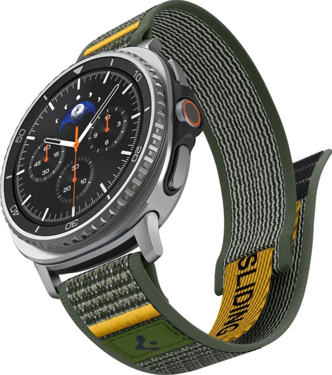 Rrip ore inteligjente Spigen Athlex Air Band, për Samsung Galaxy Watch 8, 46mm 44mm 40mm, jeshil