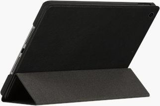 Këllëf tablet Dbramante1928 Milan për iPad 10.2", lëkurë natyrale, me mbështetëse, i zi