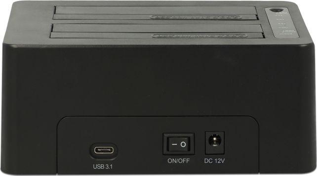Docking station Delock 2.5"/3.5" SATA – USB-C 3.2 Gen 2