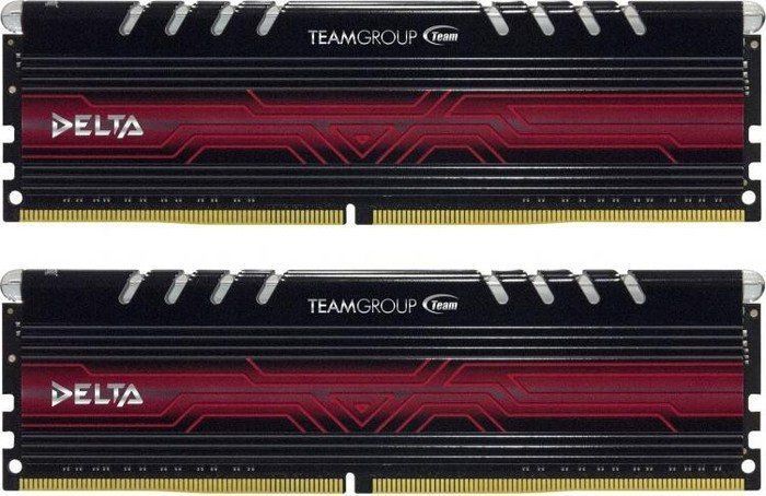 Memorie TeamGroup Delta, DDR4, 32 GB, 3000 MHz, CL16, TDTRD432G3000HC16CDC01