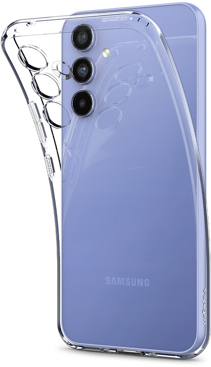 Mbrojtëse Spigen Liquid Crystal për Samsung Galaxy A54 5G, transparente
