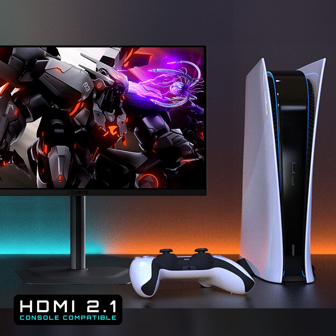 Monitor gaming Gigabyte MO27Q2, 27", OLED QHD 2K, 240Hz, i zi