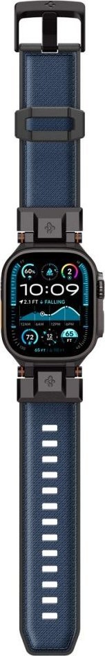 Rrip dore Spigen DuraPro Armor për Apple Watch, metal, i zi