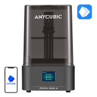Printer 3D Anycubic Photon Mono 4 AE, ekran 7" 10K, rrëshirë UV, i zi
