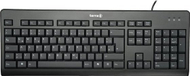 Tastierë Wortmann TERRA Keyboard 1500, me kabllo USB, gjermane QWERTZ, e zezë