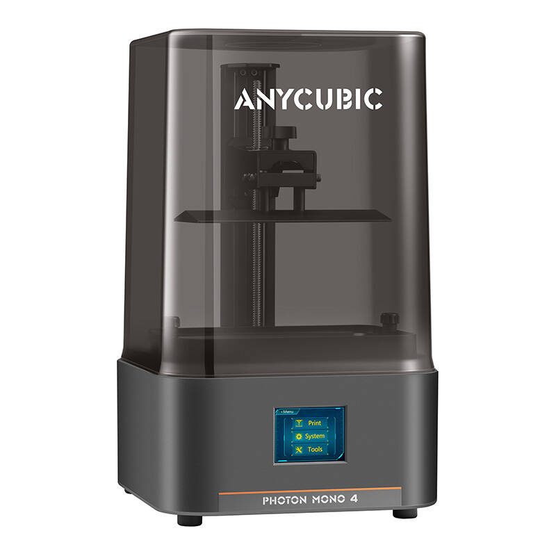 Printer 3D Anycubic Photon Mono 4 AE, ekran 7" 10K, rrëshirë UV, i zi