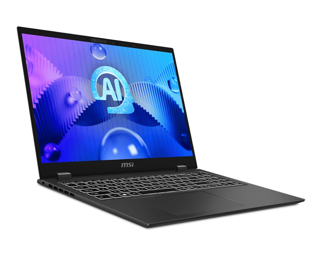 Laptop MSI Prestige 16 AI Studio, 16", 4K, Intel U9-185H, 32GB RAM, 1TB SSD, NVIDIA RTX 4070, i hirtë