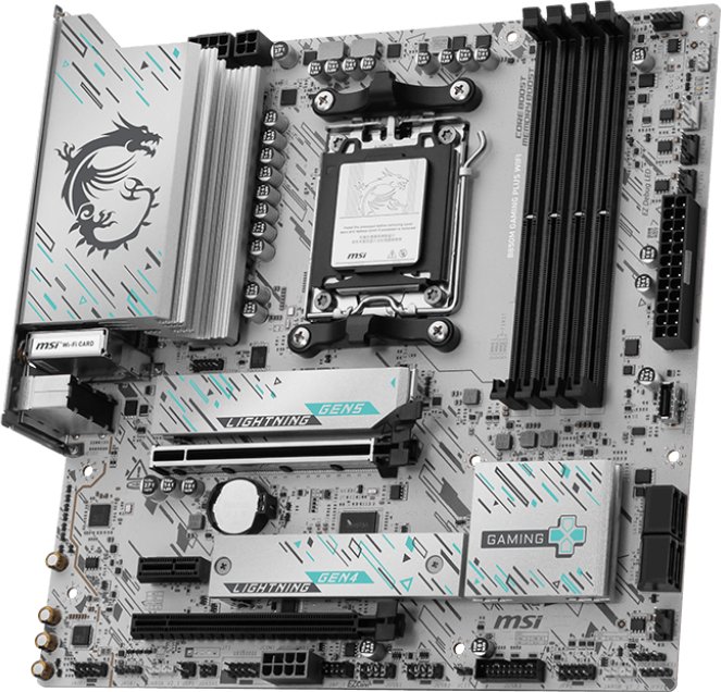 Pllakë amë MSI B850M Gaming Plus WiFi, Socket AM5, Micro ATX 3