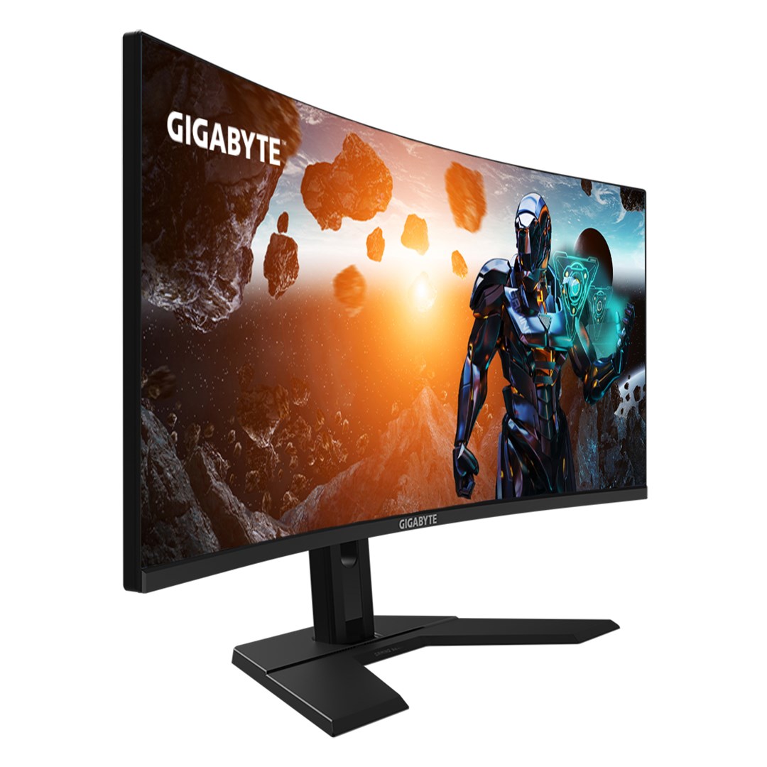 Monitor gaming i harkuar GIGABYTE GS34WQC, 34", WQHD 3440 x 1440, 120Hz, i zi