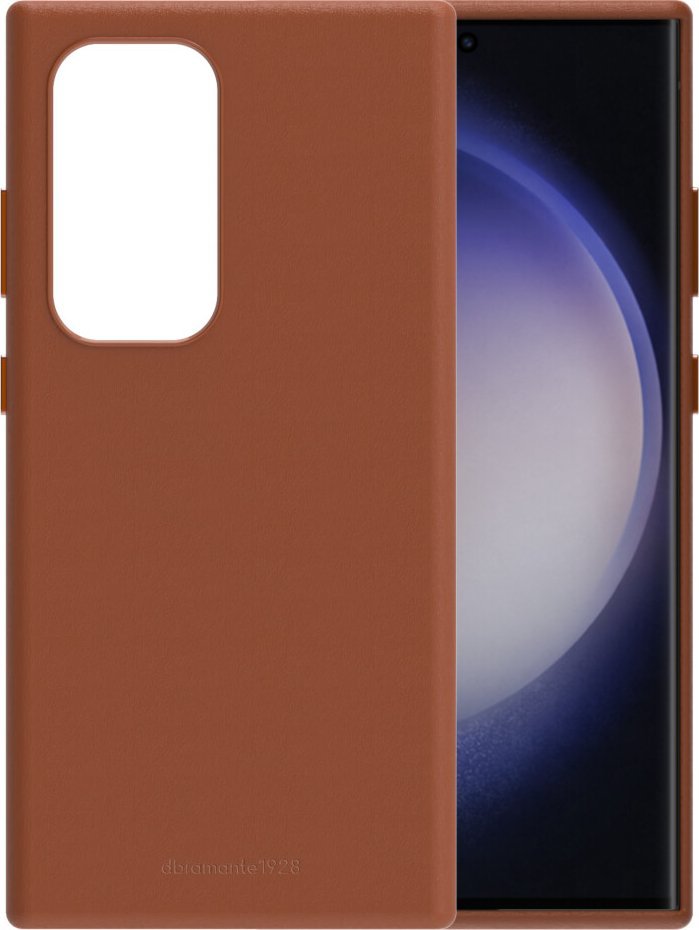 Futollë telefoni Dbramante1928 Roskilde për Galaxy S24 Ultra, lëkurë natyrale, ngjyrë tan