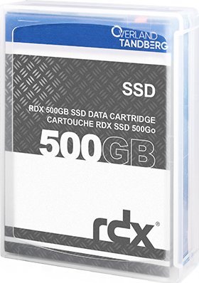 Надворешен SSD диск Tandberg RDX, 500GB, касета, сива