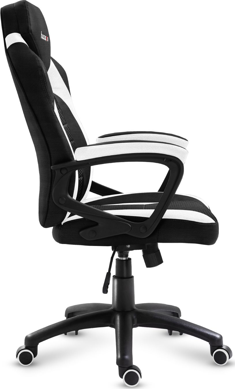 Karrige gaming Huzaro Force 2.5, rrjetë mesh, ergonomike, e bardhë 3