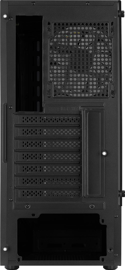 Kuti kompjuteri Aerocool Bionic RGB, ATX, xham i temperuar, e zezë
