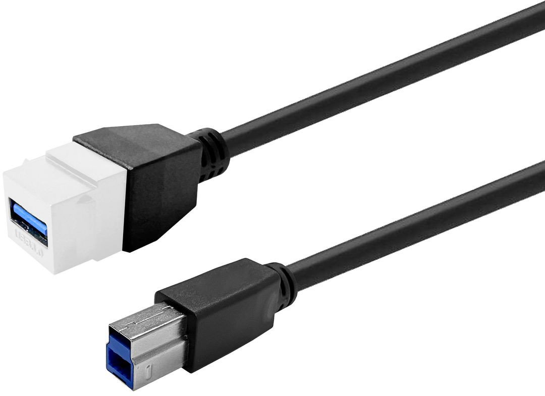 Modul keystone VivoLink USB 3.0, i bardhë