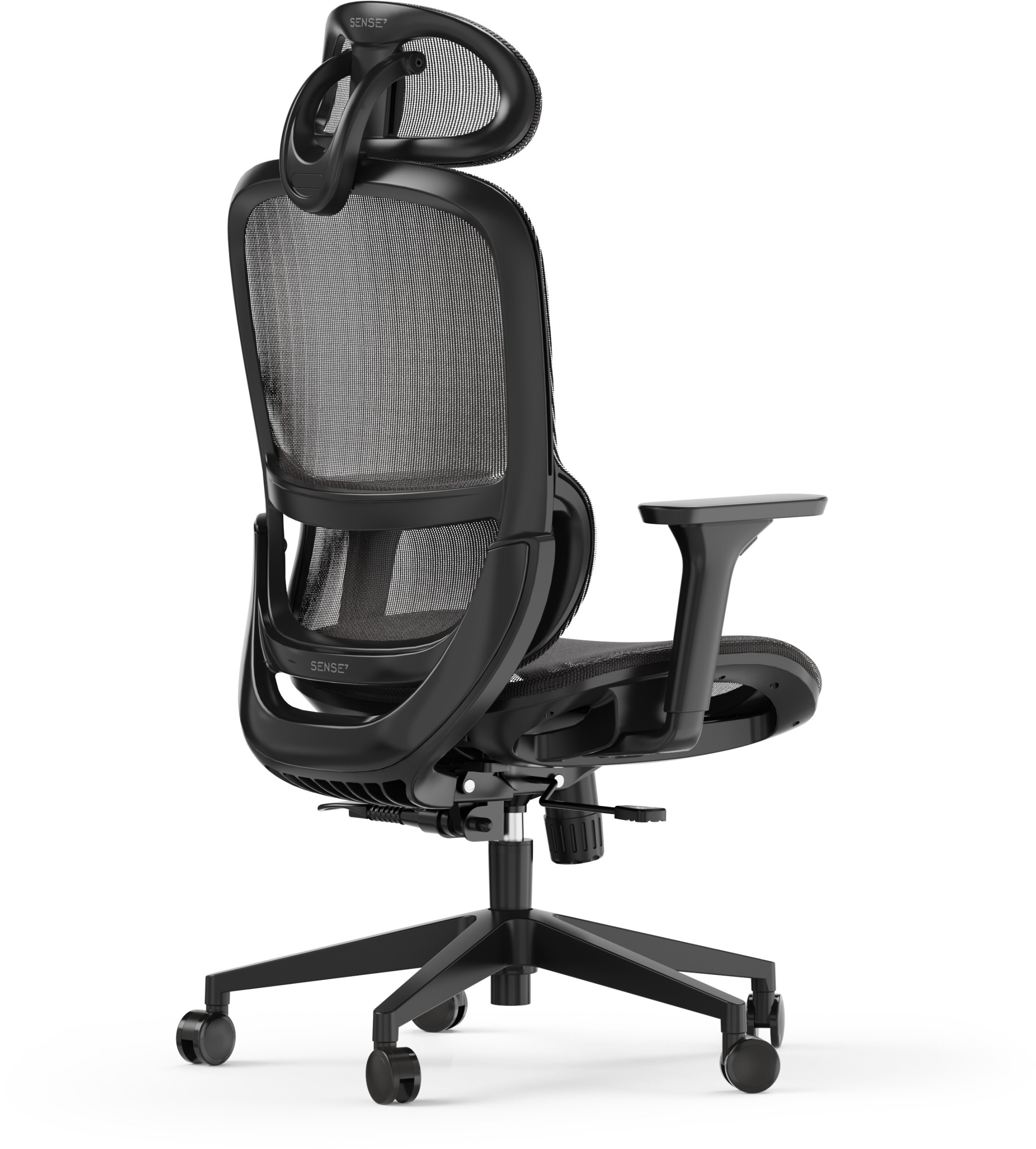 Karrige për zyre SENSE7 Neyo, e zezë