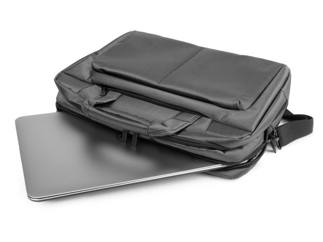 Çantë dore për laptop Natec Gazelle, 16", e hirtë