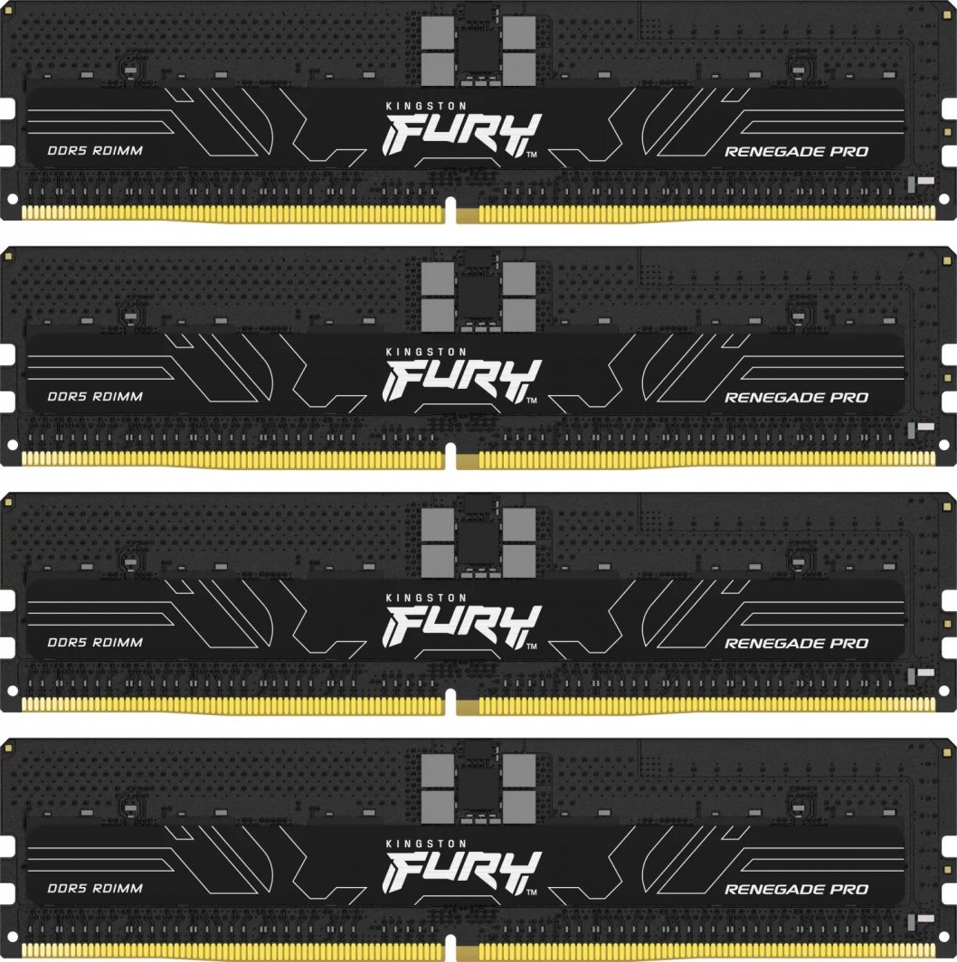 Memorie Kingston Fury Renegade Pro, DDR5, 64 GB, 6000 MHz, CL32, KF560R32RBEK4-64