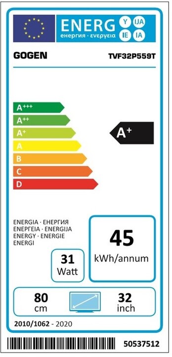 Televizor GoGEN TVF 32P559, 32” (80 cm), Full HD, i zi