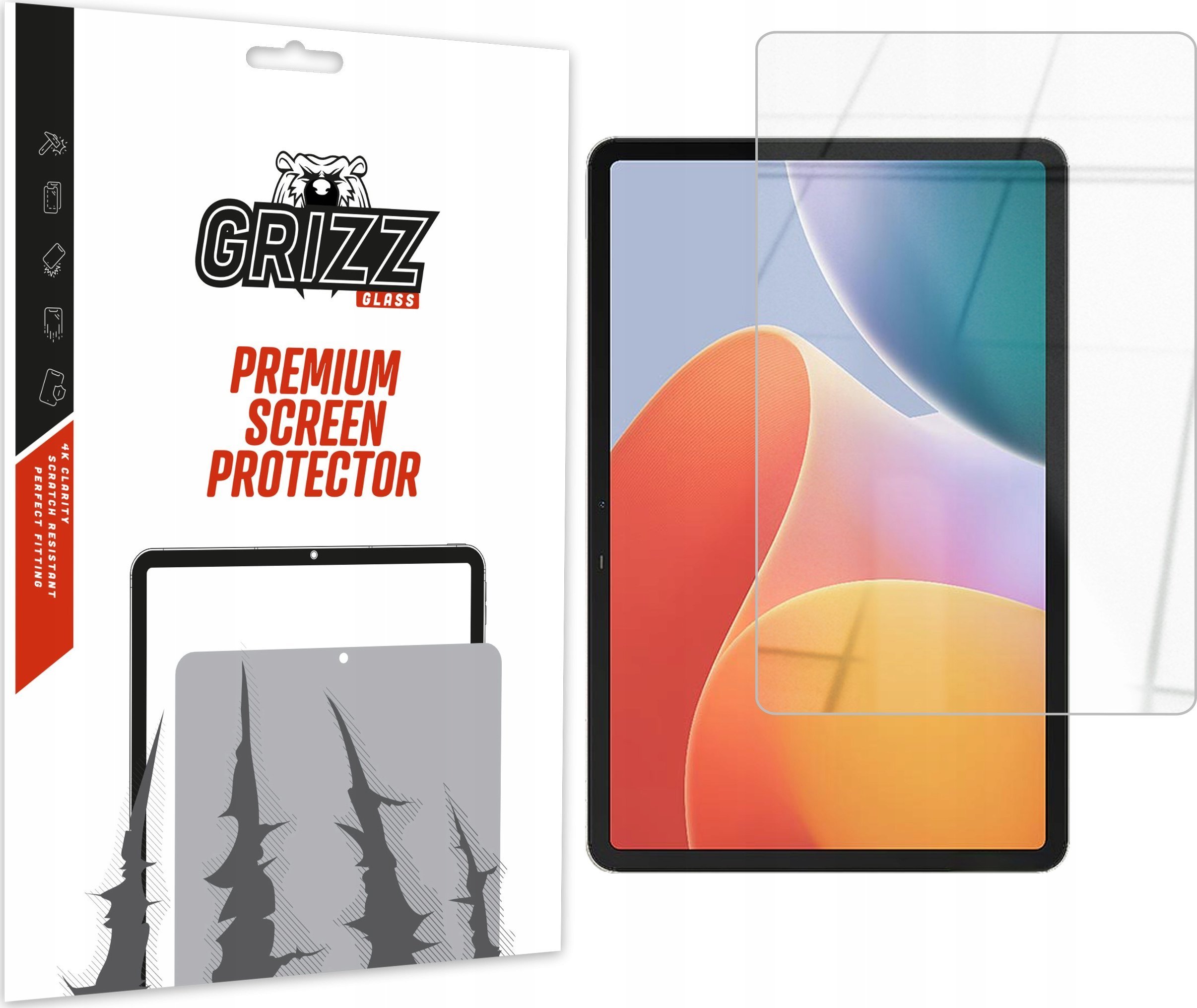 Заштитно хибридно стакло GrizzGlass HybridGlass за Infinix XPad, проѕирно