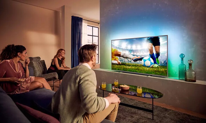 Televizor Philips 75PUS8505 - 75" (189cm), 4K UHD, i argjendtë