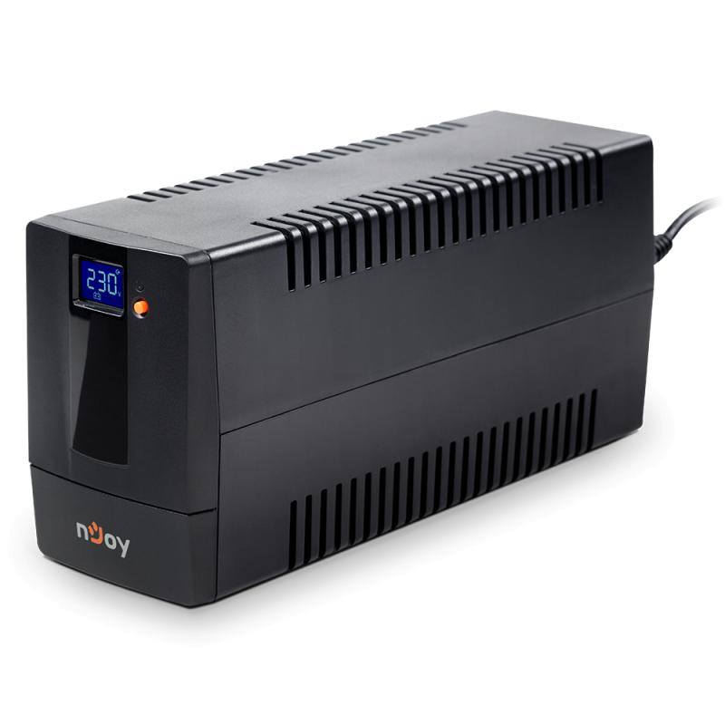 UPS nJoy Horus Plus 600, 600VA, LCD екран, црн
