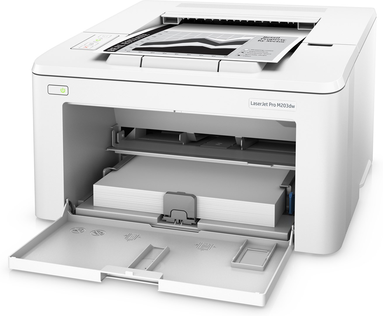 Printer HP LaserJet Pro M203dw, Laser, i bardhë