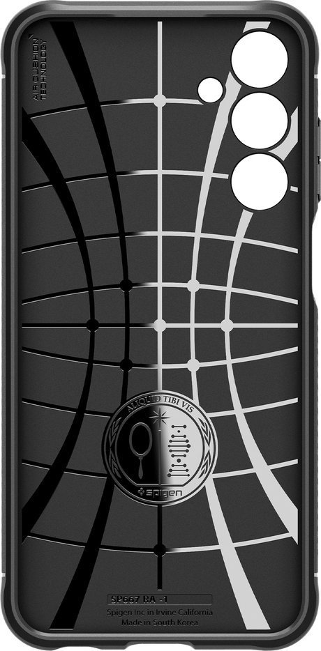 Футрола за телефон Spigen Rugged Armor за Samsung Galaxy A25 5G, TPU, отпорна на удари, црна