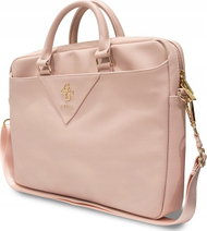 Çantë laptopi Guess Triangle 4G GUCB15ZPGSTEGP, 16", rozë