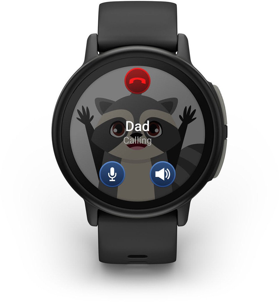 Ora smartwatch Garmin Bounce 2 Kids, ekran AMOLED, rezistente ndaj ujit, shumëngjyrëshe