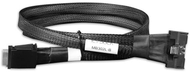 Kабел ICY DOCK MCIO 8i SFF-TA-1016 во 2x Oculink 4i SFF-8611, PCIe 4.0, NVMe Tri-Mode, црн