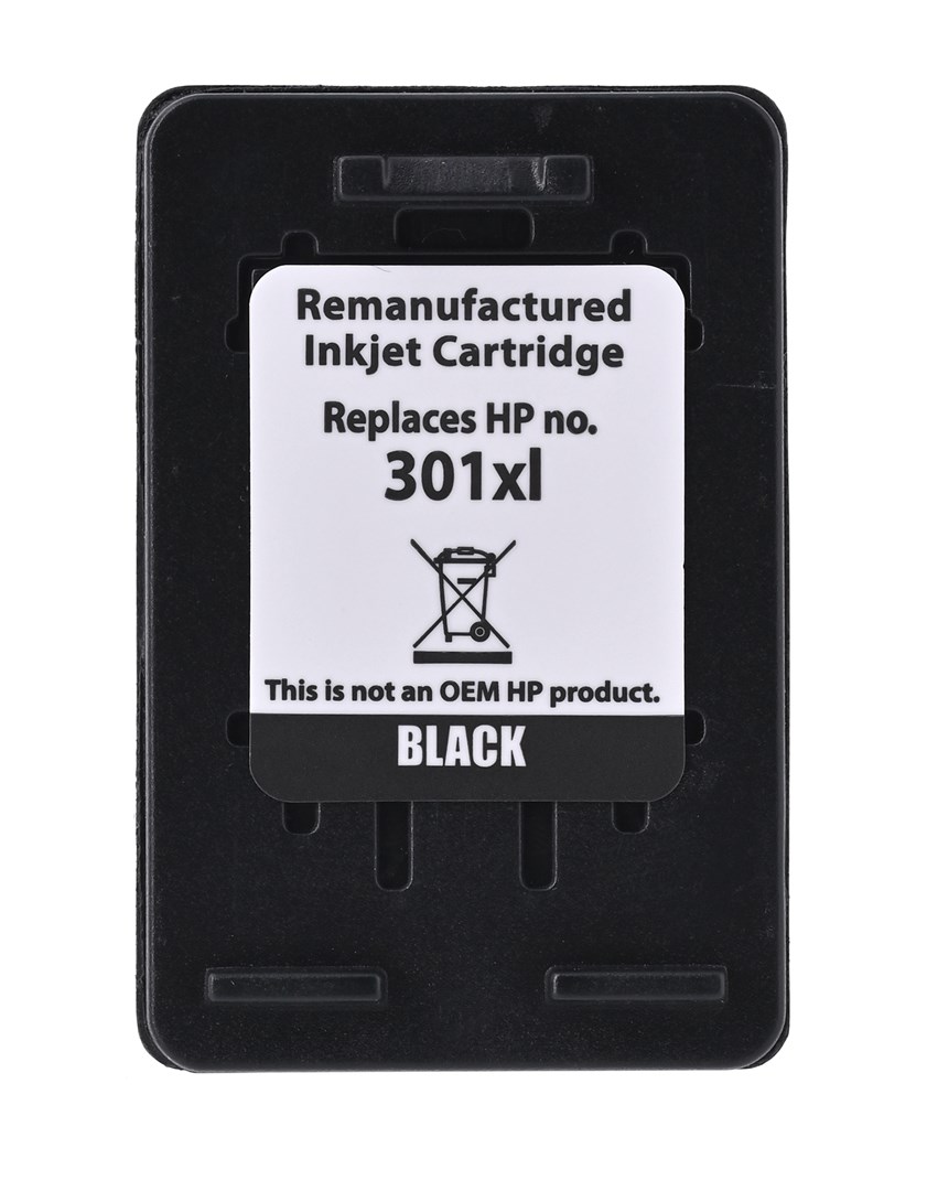 Ngjyrë Superbulk për HP 301XL CH563, e zezë