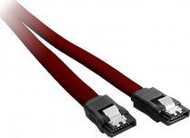 Kabllo SATA CableMod ZUSA-229, SATA në SATA, 0.3m, e zezë e kuqe