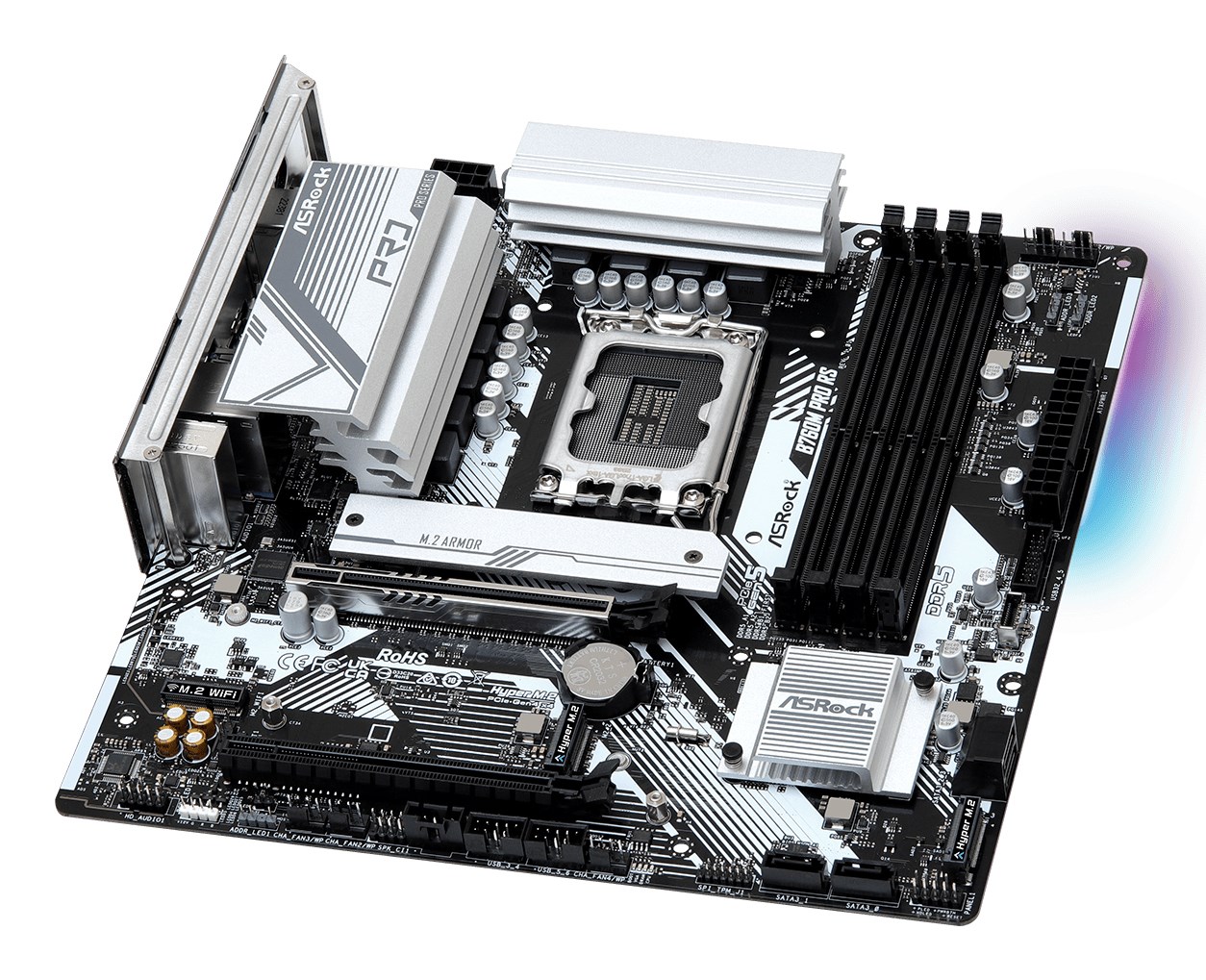 Motherboard ASRock B760M PRO RS, LGA1700, DDR5, mATX