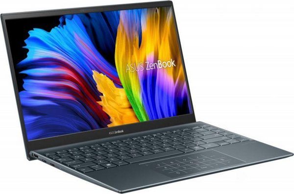Laptop Asus ZenBook, AMD Ryzen 5 5500U,14", Full HD, AMD Ryzen 5 5500U, 16 GB RAM, AMD Radeon RX Vega 7, 512GB SSD, i hirtë